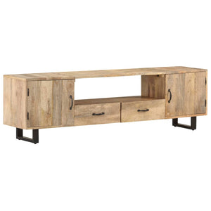 Έπιπλο Τηλεόρασης 160 x 30 x 45 εκ. από Μασίφ Ξύλο Μάνγκο