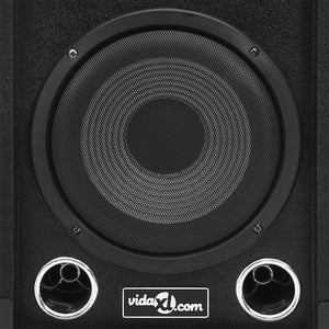 Ηχεία Επαγγελματικά Παθητικά Hifi 2 τεμ. Μαύρα 800 W - Pakobazaar
