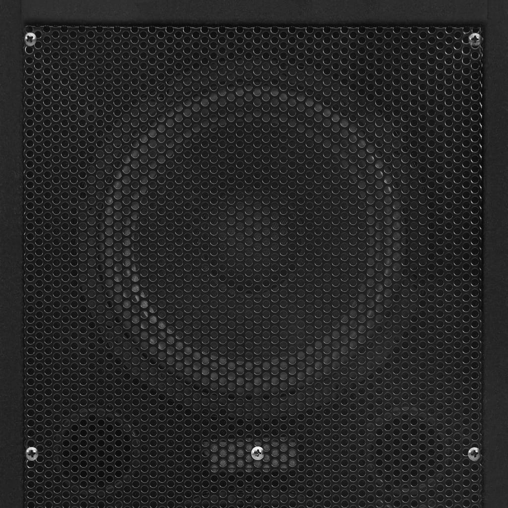 Ηχεία Επαγγελματικά Παθητικά Hifi 2 τεμ. Μαύρα 1000 W - Pakobazaar