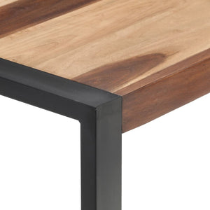 Τραπεζαρία 120x60x75 εκ. από Μασίφ Ξύλο