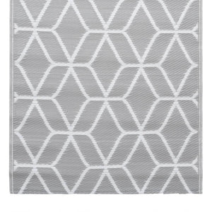 Χαλί εξωτερικού χώρου ARAKIL γκρι 120x180 cm PP - PAKOBAZAAR