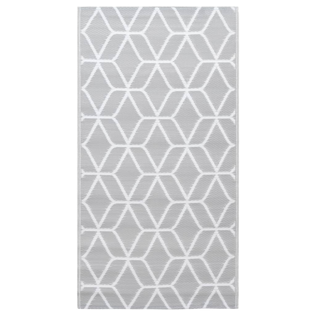 Χαλί εξωτερικού χώρου ARAKIL γκρι 190x290 cm PP - PAKOBAZAAR