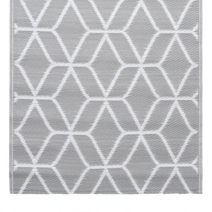 Χαλί εξωτερικού χώρου ARAKIL γκρι 190x290 cm PP - PAKOBAZAAR