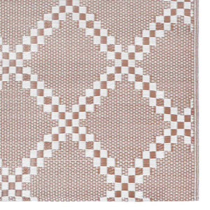 Χαλί εξωτερικού χώρου ARAKIL καφέ 160x230 cm PP - Pakobazaar