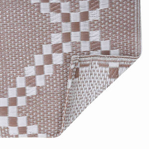 Χαλί εξωτερικού χώρου ARAKIL καφέ 160x230 cm PP - Pakobazaar