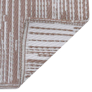 Χαλί εξωτερικού χώρου ARAKIL καφέ 120x180 cm PP - Pakobazaar
