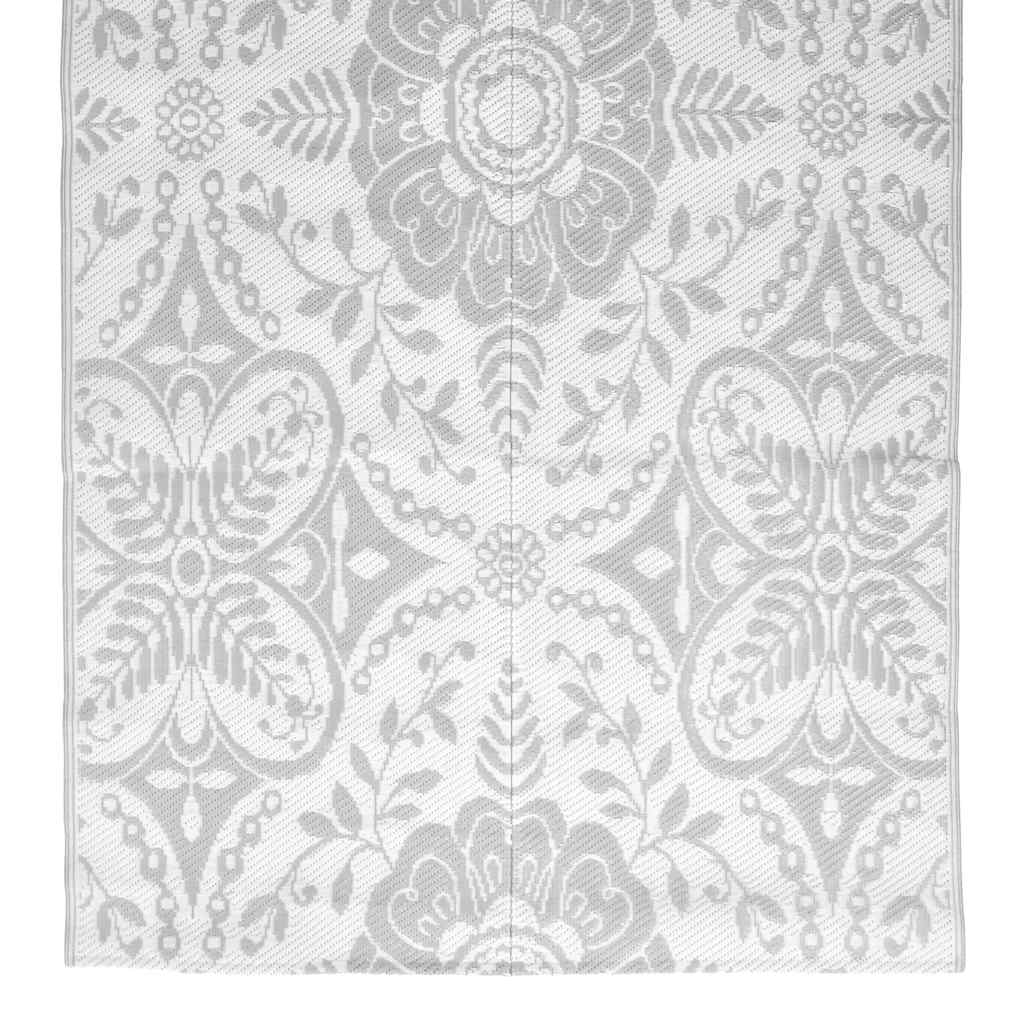 χαλί εξωτερικού χώρου ARAKIL ανοιχτό γκρι 160x230 cm PP - PAKOBAZAAR