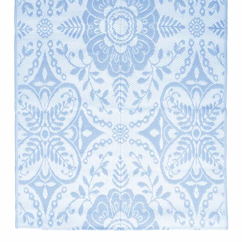 Χαλί Εξωτερικού Χώρου Γαλάζιο ARAKIL 120x180 εκ. Πολυπροπυλένιο - PAKOBAZAAR