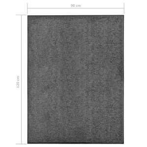 Πατάκι Εισόδου Πλενόμενο Ανθρακί 90 x 120 εκ.