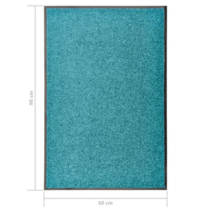 Πατάκι Εισόδου Πλενόμενο Γαλάζιο 60 x 90 εκ.