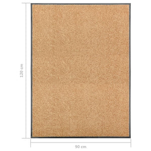 Πατάκι Εισόδου Πλενόμενο Κρεμ 90 x 120 εκ.