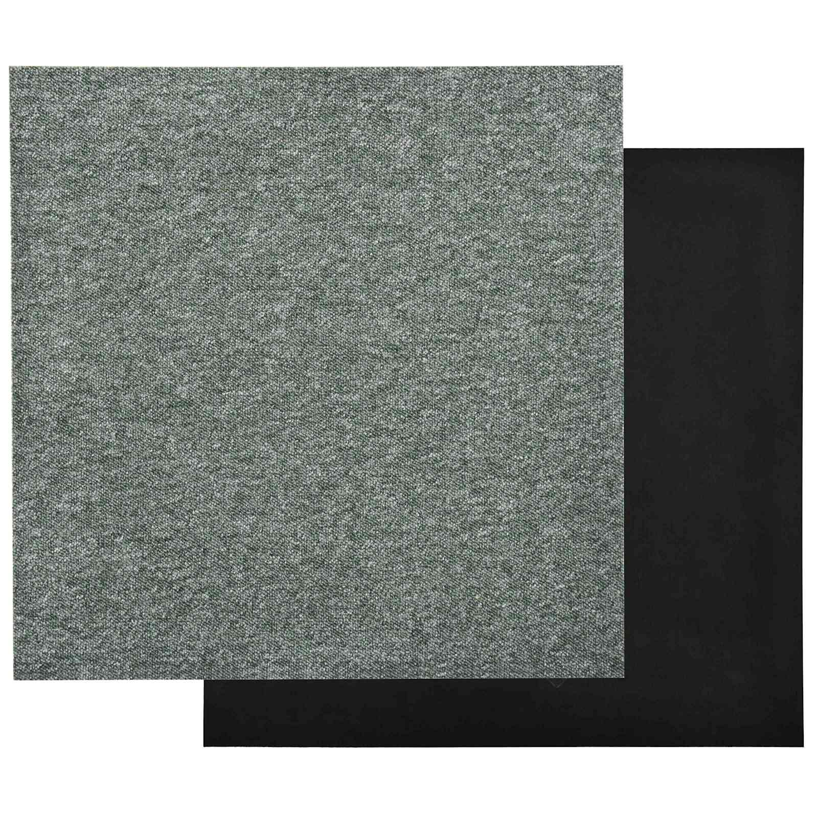 Χαλί 20 pcs Πράσινο 50 x 50 cm 100% Πολυπροπυλένιο - Pakobazaar