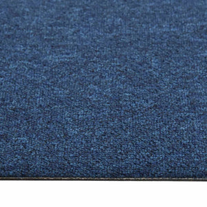 Χαλί 20 pcs Σκούρο Μπλε 50 x 50 cm 100% Πολυπροπυλένιο - Pakobazaar