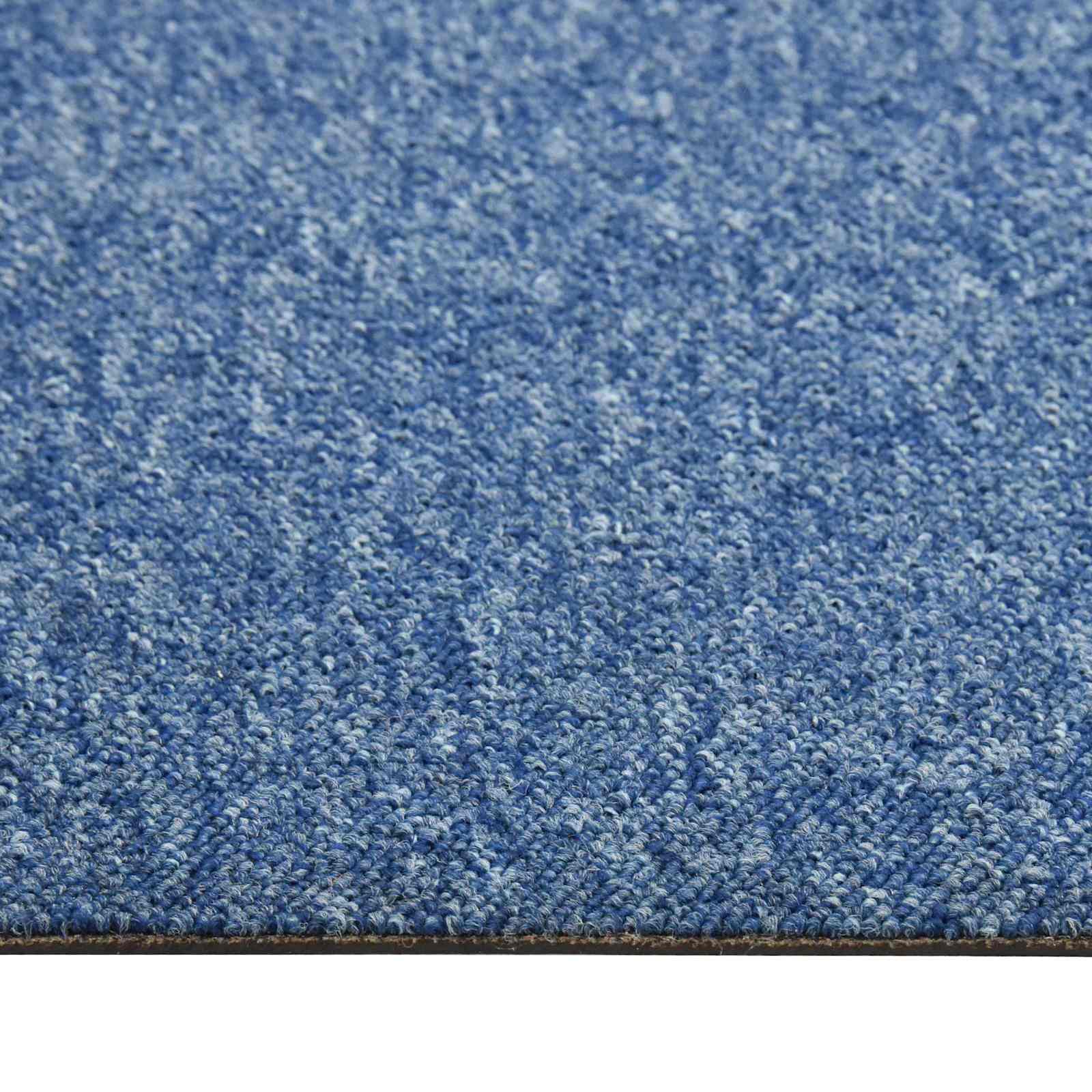 Χαλί 20 pcs Μπλε 50 x 50 cm 100% Πολυπροπυλένιο - Pakobazaar