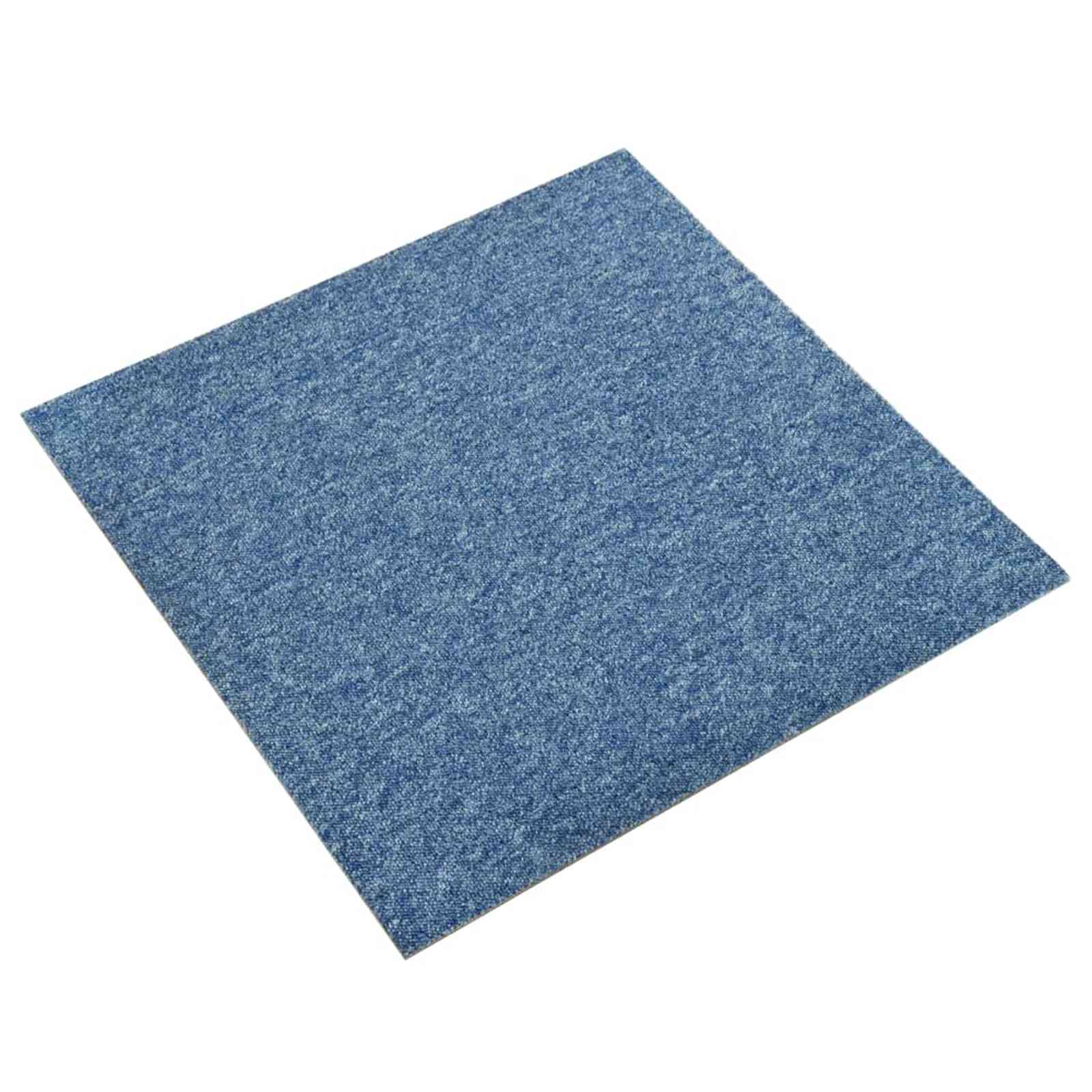 Χαλί 20 pcs Μπλε 50 x 50 cm 100% Πολυπροπυλένιο - Pakobazaar