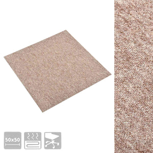 Χαλί 20 pcs Μπεζ 50 x 50 cm 100% Πολυπροπυλένιο - Pakobazaar
