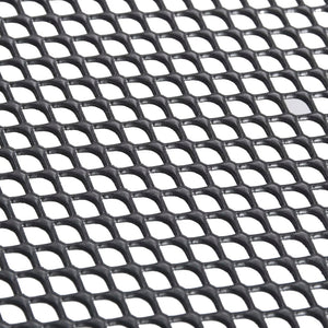Τραπέζι Πτυσσόμενο με Πλέγμα Ανθρακί 80 x 80 x 72 εκ. Ατσάλινο - PAKOBAZAAR