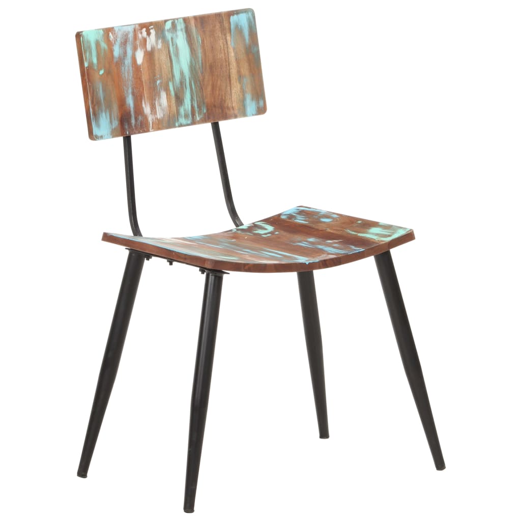 Καρέκλες Τραπεζαρίας 6 τεμ. από Μασίφ Ανακυκλωμένο Ξύλο - PAKOBAZAAR