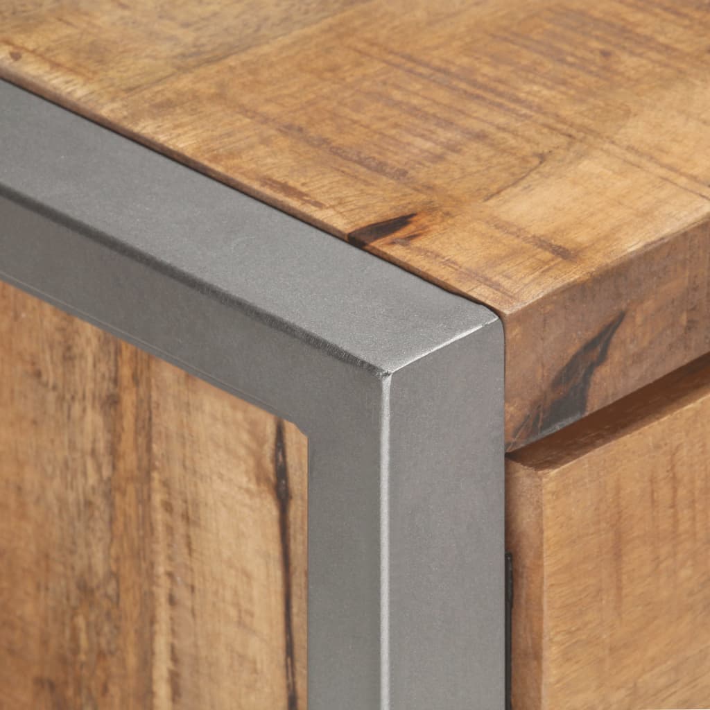 Έπιπλο Τηλεόρασης 120 x 30 x 40 εκ. από Ακατέργαστο Ξύλο Μάνγκο