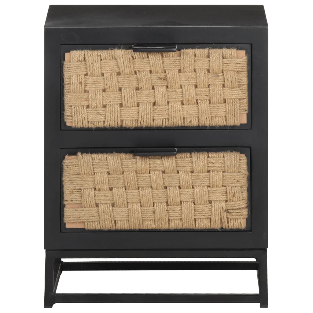 Κομοδίνο 40 x 30 x 50 εκ. από Μασίφ Ξύλο Μάνγκο