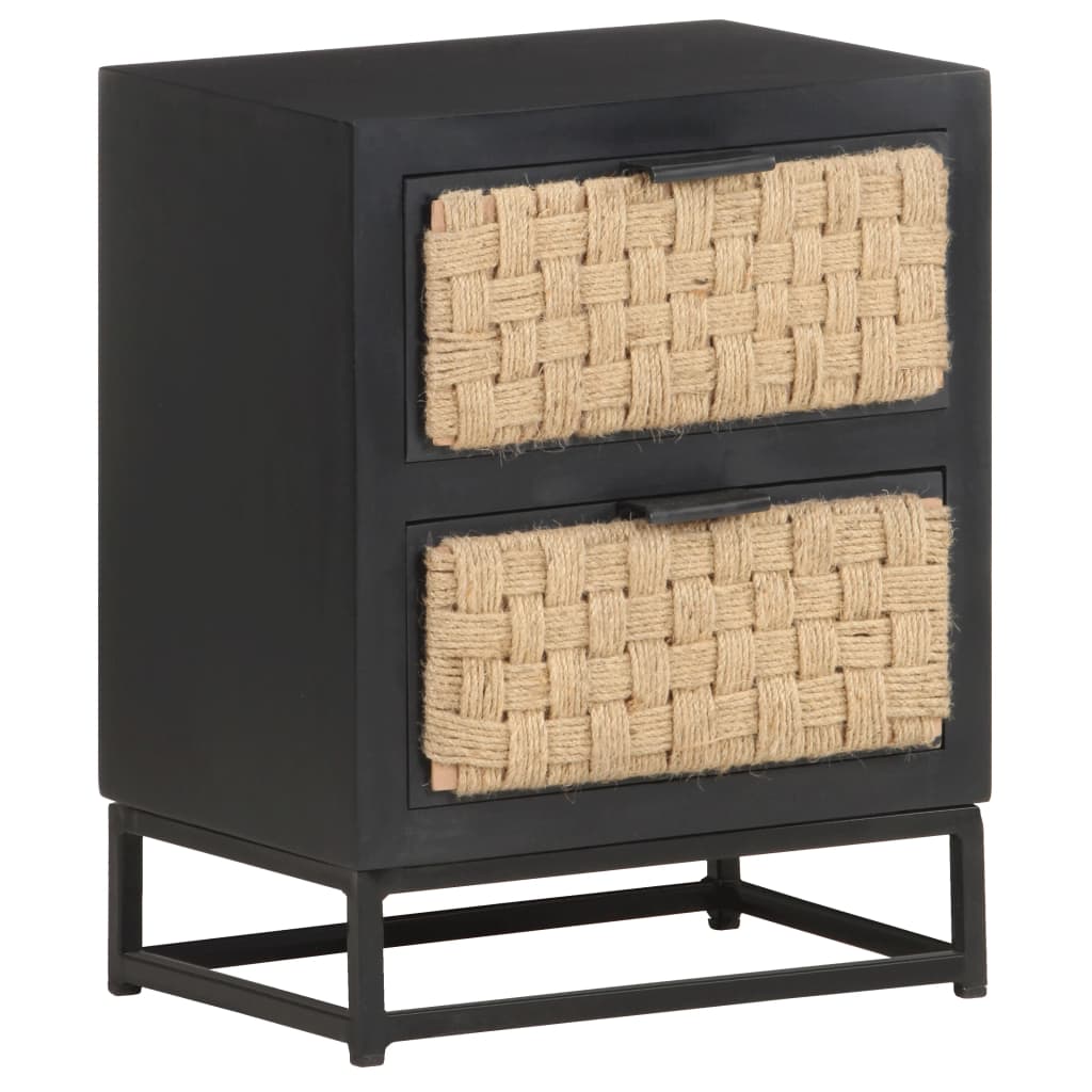 Κομοδίνο 40 x 30 x 50 εκ. από Μασίφ Ξύλο Μάνγκο