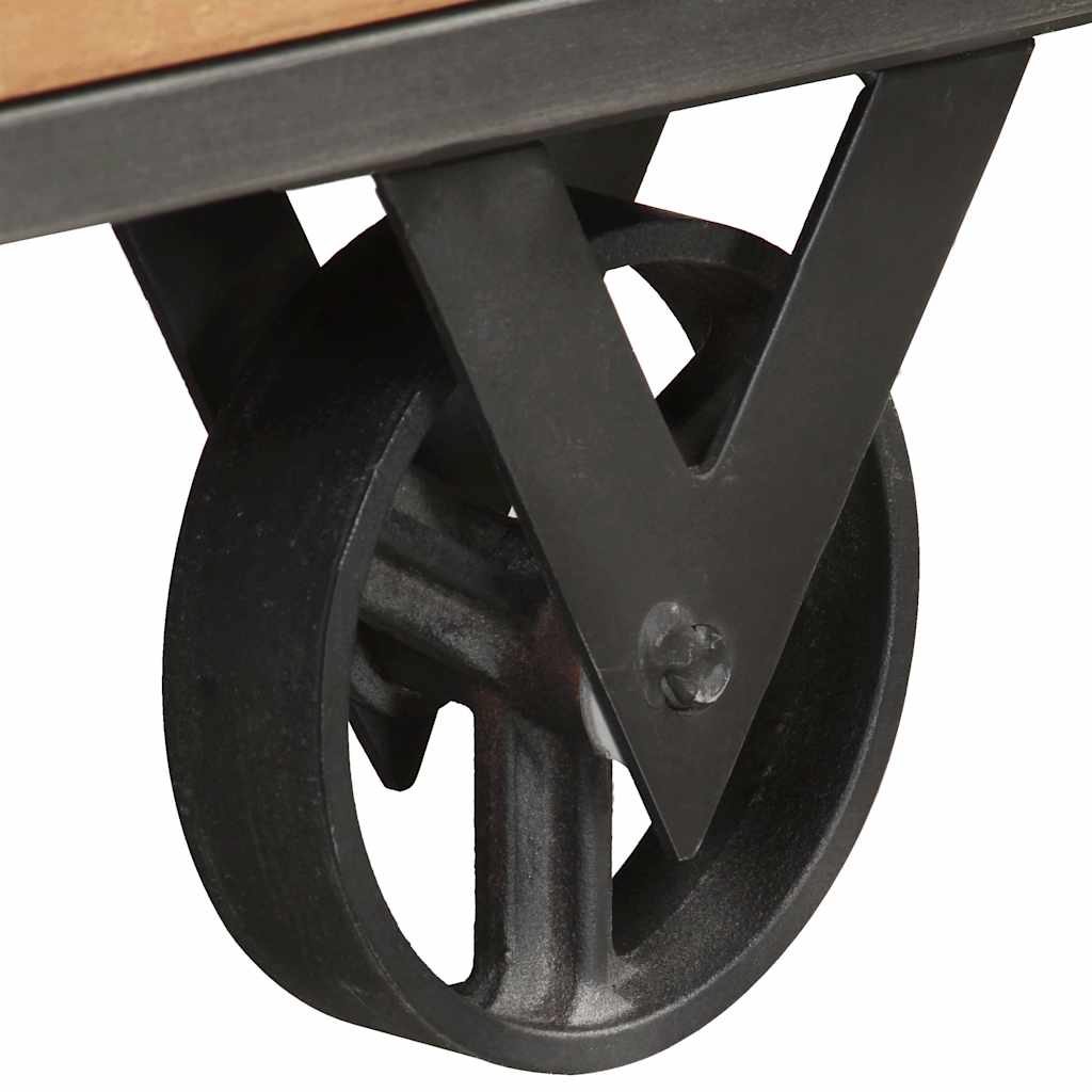 Κομοδίνο 40 x 30 x 51 εκ. από Μασίφ Ανακυκλωμένο Ξύλο