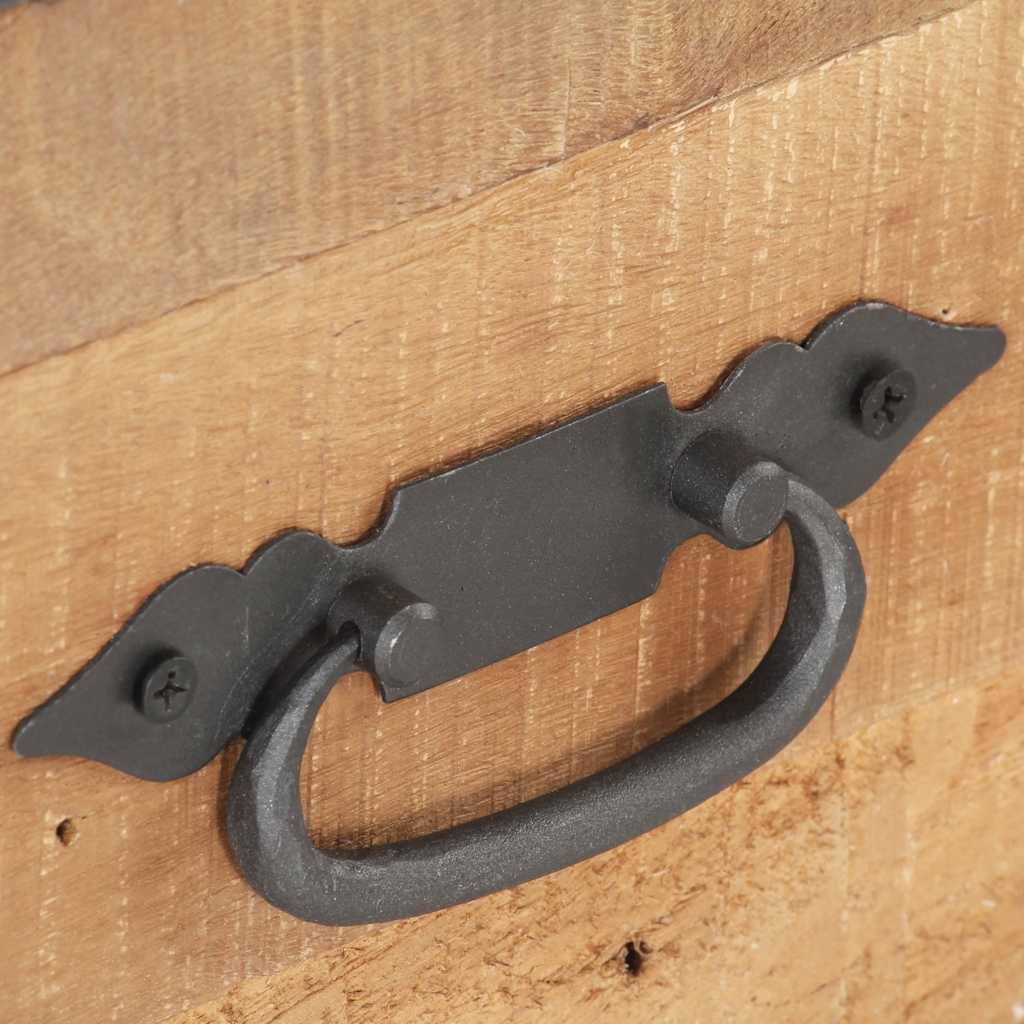 Κομοδίνο 40 x 30 x 51 εκ. από Μασίφ Ανακυκλωμένο Ξύλο