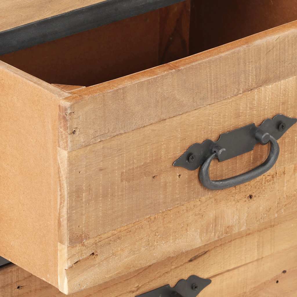 Κομοδίνο 40 x 30 x 51 εκ. από Μασίφ Ανακυκλωμένο Ξύλο