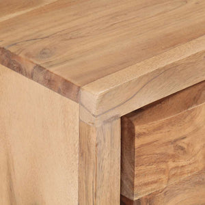 Έπιπλο Τηλεόρασης Live Edge 120x30x42 εκ. Μασίφ Ξύλο Ακακίας