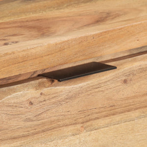 Τραπέζι Κονσόλα Live Edge 100x35x76 εκ. από Μασίφ Ξύλο Ακακίας