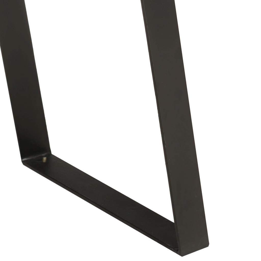 Τραπέζι Κονσόλα Live Edge 100x35x76 εκ. από Μασίφ Ξύλο Ακακίας