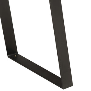 Τραπέζι Κονσόλα Live Edge 100x35x76 εκ. από Μασίφ Ξύλο Ακακίας