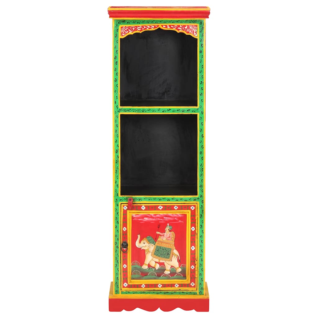 Ντουλάπι με Χειροπ. Λεπτομέρειες 40x30x120εκ. Μασίφ Ξύλο Μάνγκο