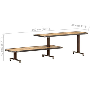 Έπιπλο Τηλεόρασης 160 x 30 x 40 εκ. από Μασίφ Ξύλο Μάνγκο