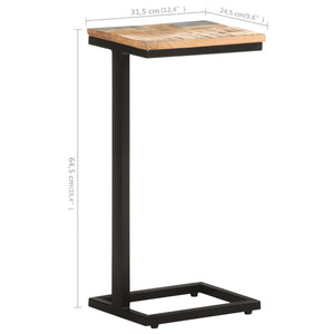 Τραπέζια Βοηθητικά 2 τεμ. 31,5x24,5x64,5 εκ. Μασίφ Ανακ. Ξύλο