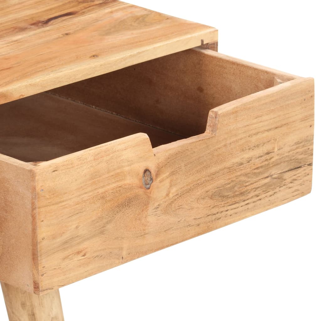 Τουαλέτα 112 x 45 x 76 εκ. από Μασίφ Ξύλο Ακακίας με Καθρέπτη - Pakobazaar