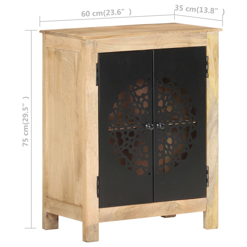 Ντουλάπι 60 x 35 x 75 εκ. από Μασίφ Ξύλο Μάνγκο