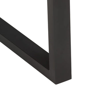 Τραπεζάκι Σαλονιού Live Edge 60x60x40 εκ. Μασίφ Ξύλο Ακακίας
