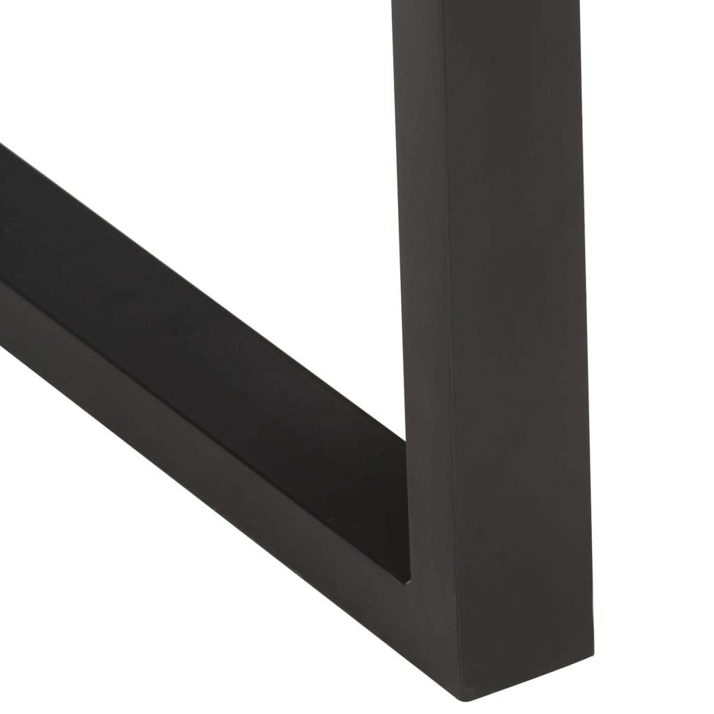 Τραπεζάκι Σαλονιού Live Edge 115x60x40 εκ. Μασίφ Ξύλο Ακακίας