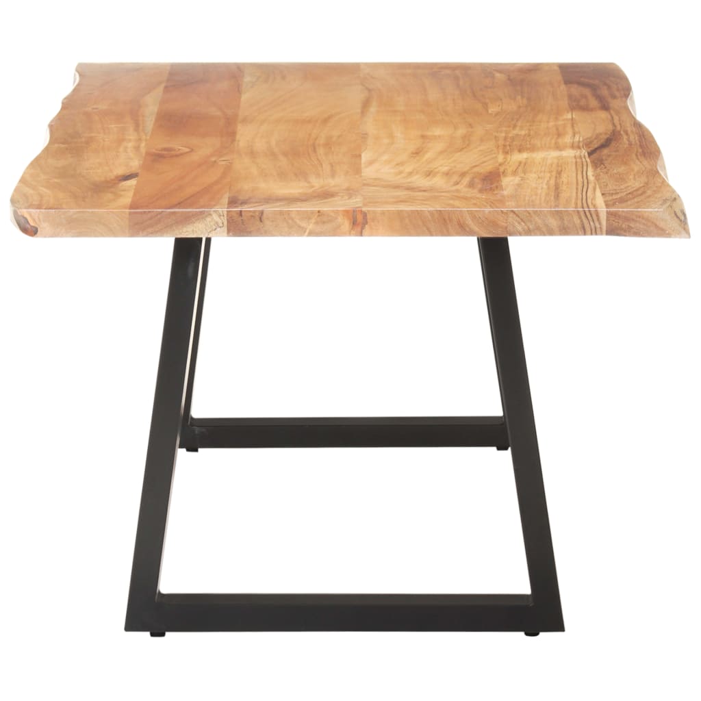 Τραπεζάκι Σαλονιού Live Edge 115x60x40 εκ. Μασίφ Ξύλο Ακακίας - Pakobazaar