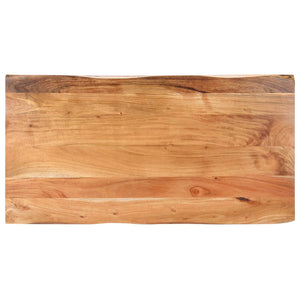 Τραπεζάκι Σαλονιού Live Edge 115x60x40 εκ. Μασίφ Ξύλο Ακακίας - Pakobazaar