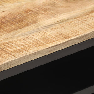 Έπιπλο Τηλεόρασης 120x30x40 εκ. Μασίφ Ακατέργαστο Ξύλο Μάνγκο