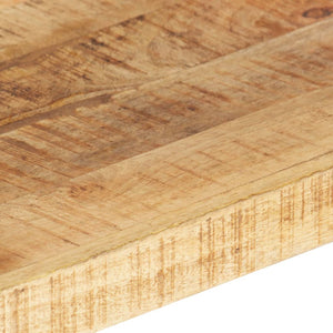 Βιβλιοθήκη με 4 Επίπεδα 120x40x180 εκ. Ακατέργαστο Ξύλο Μάνγκο