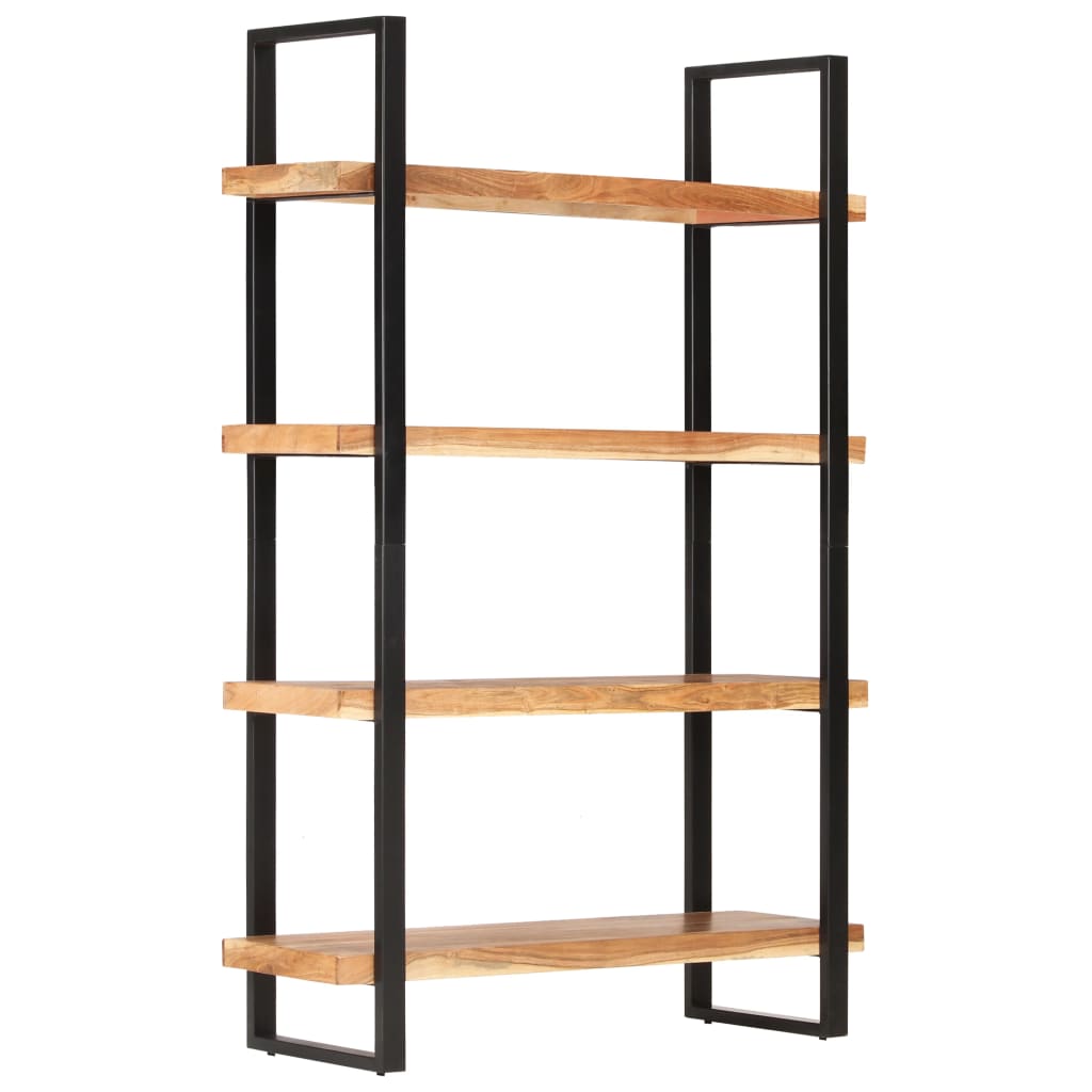 Βιβλιοθήκη με 4 Επίπεδα 120 x 40 x 180 εκ. Μασίφ Ξύλο Ακακίας