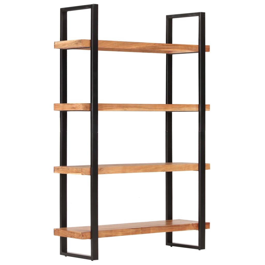 Βιβλιοθήκη με 4 Επίπεδα 120 x 40 x 180 εκ. Μασίφ Ξύλο Ακακίας