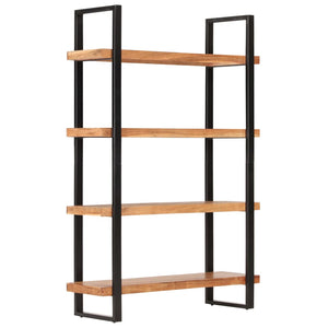 Βιβλιοθήκη με 4 Επίπεδα 120 x 40 x 180 εκ. Μασίφ Ξύλο Ακακίας