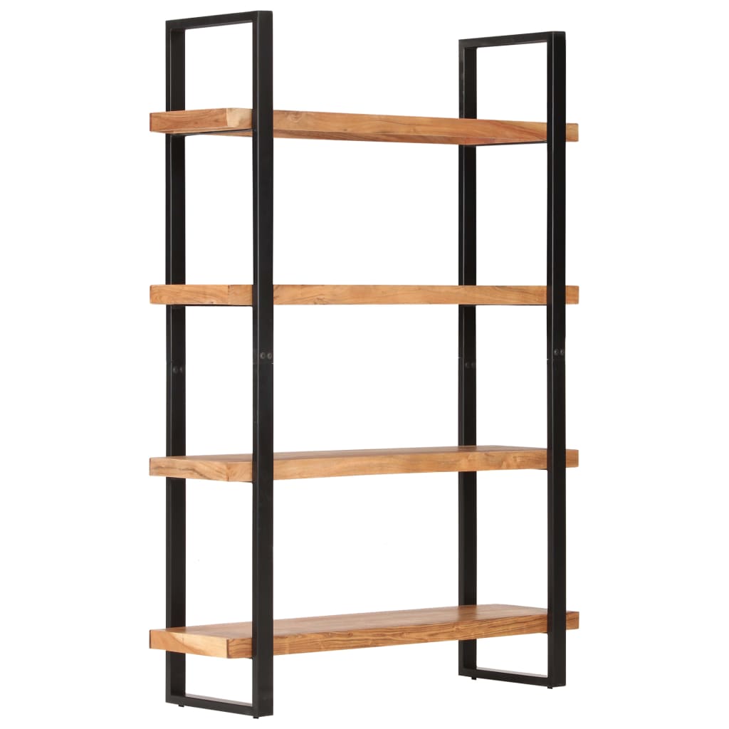 Βιβλιοθήκη με 4 Επίπεδα 120 x 40 x 180 εκ. Μασίφ Ξύλο Ακακίας