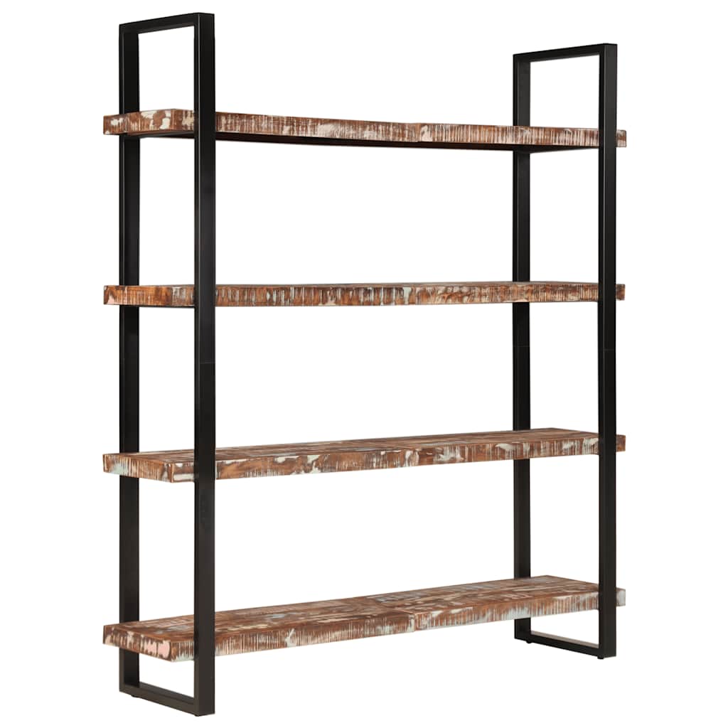 Βιβλιοθήκη με 4 Επίπεδα 160x40x180 εκ. Μασίφ Ανακυκλωμένο Ξύλο