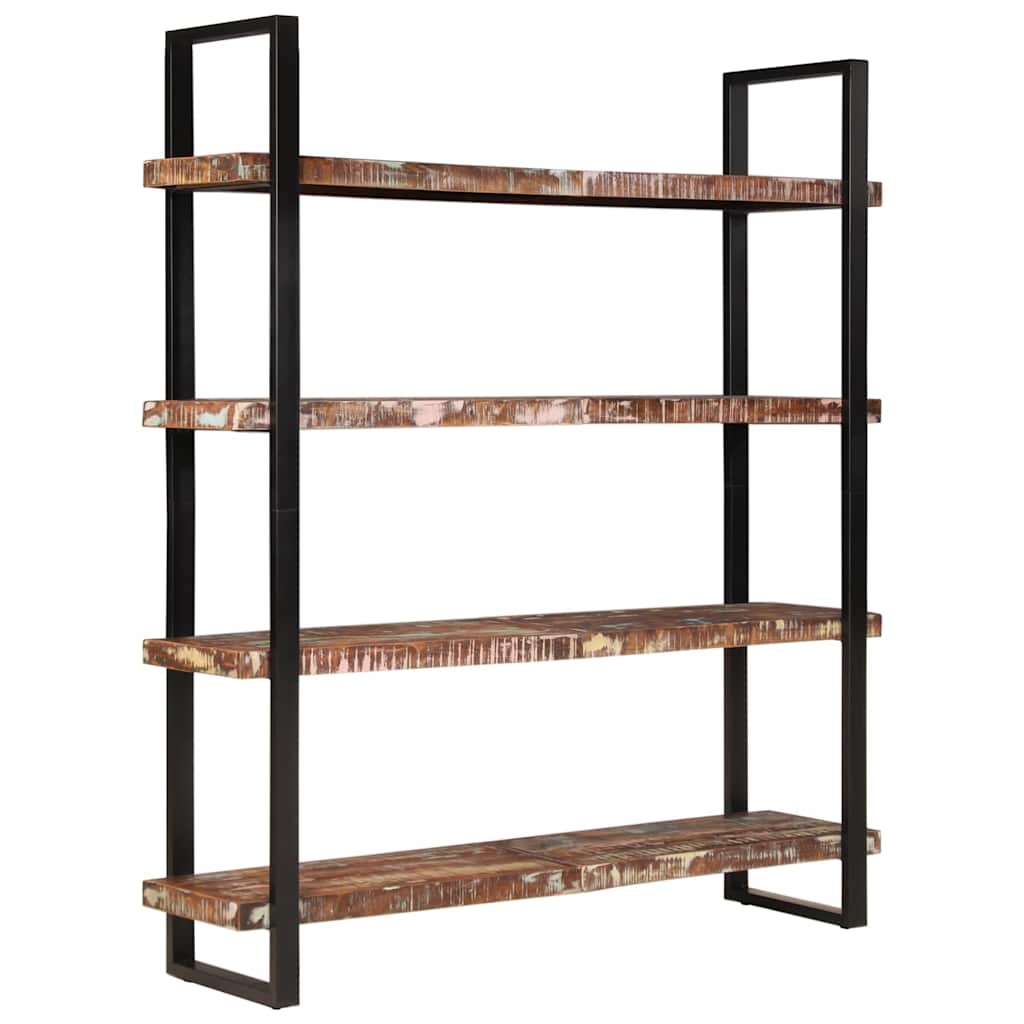 Βιβλιοθήκη με 4 Επίπεδα 160x40x180 εκ. Μασίφ Ανακυκλωμένο Ξύλο