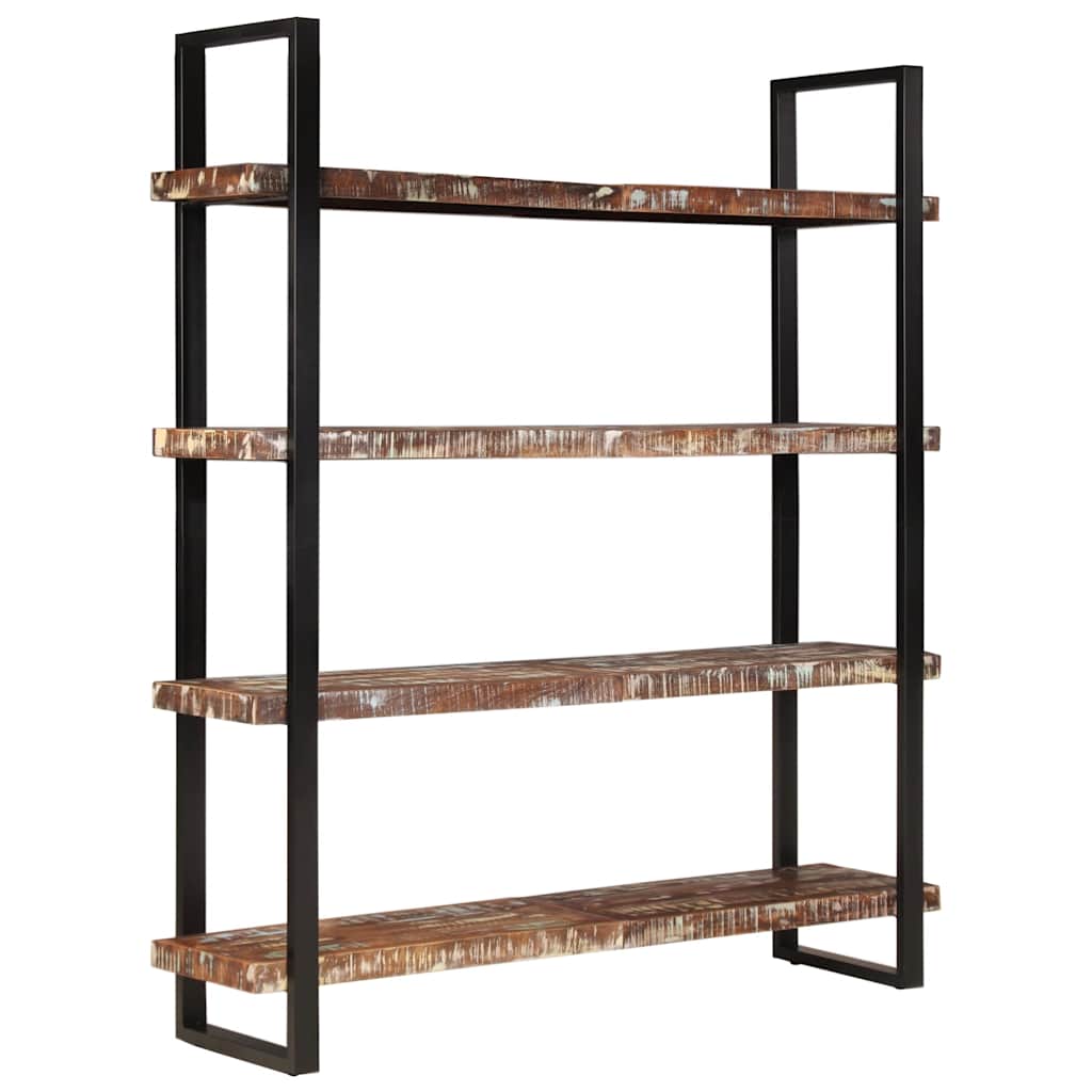 Βιβλιοθήκη με 4 Επίπεδα 160x40x180 εκ. Μασίφ Ανακυκλωμένο Ξύλο